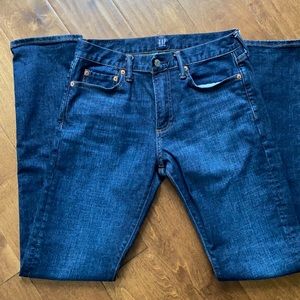 GAP Mens denim jeans, desk wash, 29x34 slim